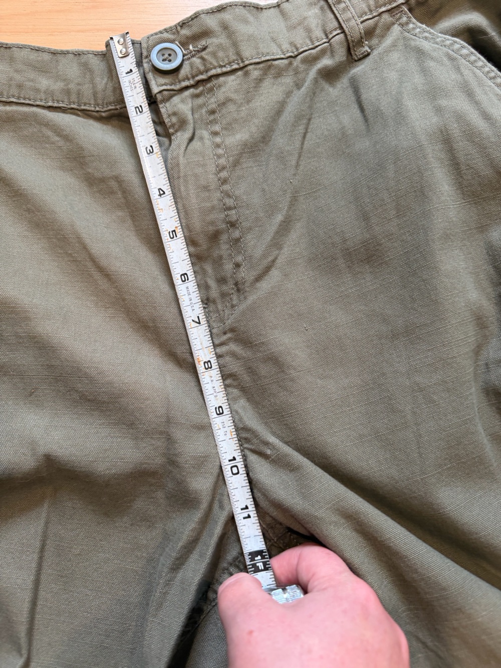 Aeropostale Women’s Large Olive Utility Cargo Pants Y2K Gorpcore Utility - Picture 6 of 10